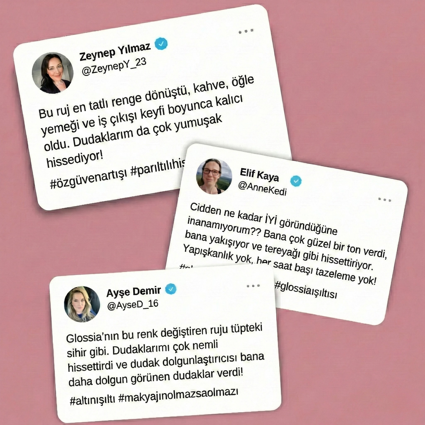 Glossia Kişiye Özel Renk Değiştiren Ruj (Yeni Model)