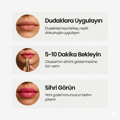 Glossia Kişiye Özel Renk Değiştiren Ruj (Yeni Model)